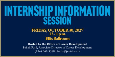 Internship Information Session