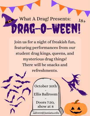 Drag-o-ween! A Drag Show!